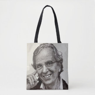 Tote Bag Muse masculine monochrome