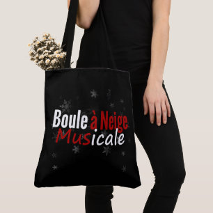 Tote Bag Music Snowball Tasche