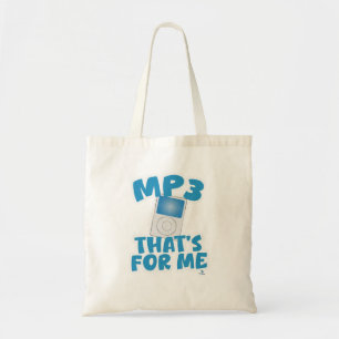 Tote Bag Musique Amusante Pour Moi Tunes Portables Motto