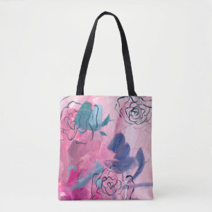 Tote Bag Musique intérieure - Croquis floral