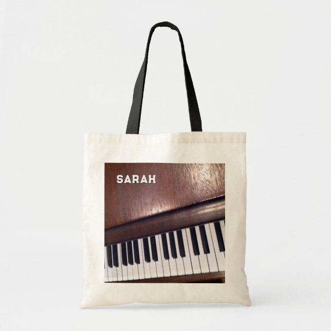 Tote Bag Musique personnalisée (Devant)