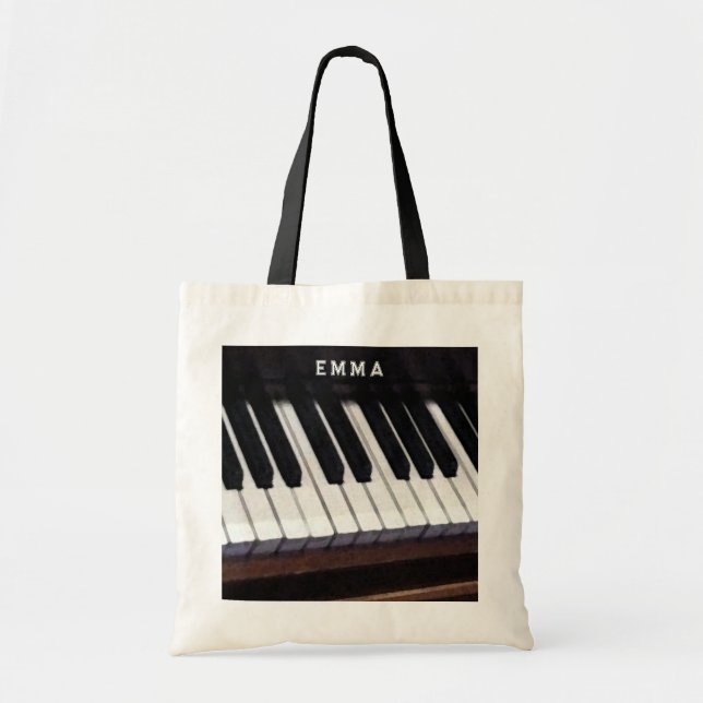 Tote Bag Musique personnalisée (Devant)