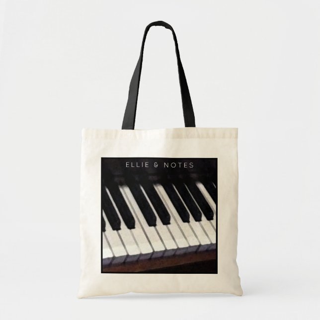Tote Bag Musique personnalisée (Devant)