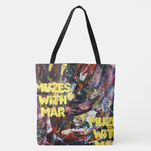 Tote Bag Musiques avec Mar Fourre-tout (Devant)