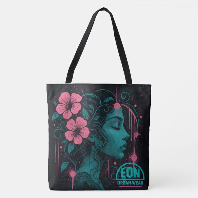 TOTE BAG MUSSA FLORAL (Devant)
