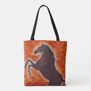 Tote Bag Mustang ardent occidental