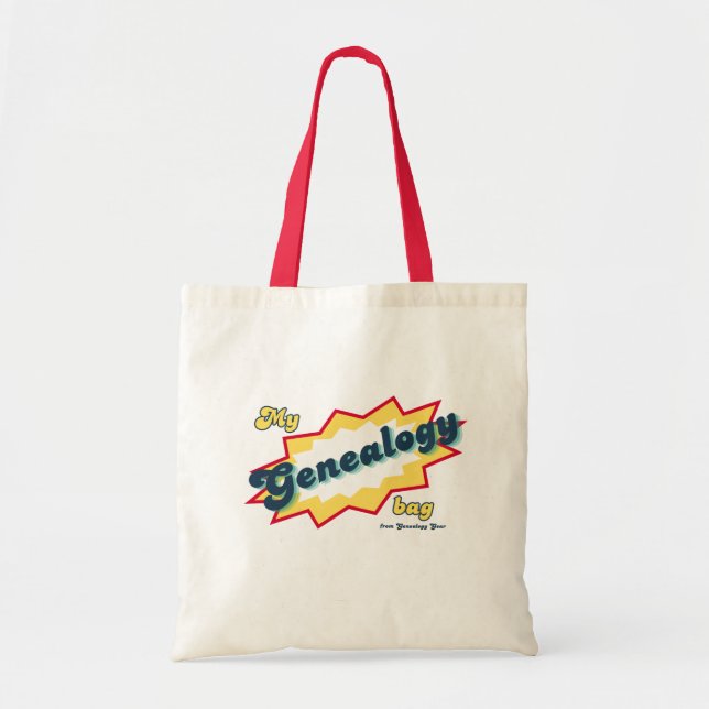 Tote Bag My Genealogy Bag (Devant)