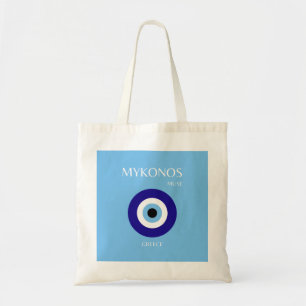 Tote Bag Mykonos Muse, Blue