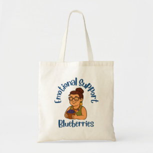 Tote Bag Myrtilles de Soutien Émotionnel
