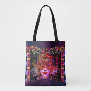 Tote Bag Mystérieux masque de beauté à bille mascarade four