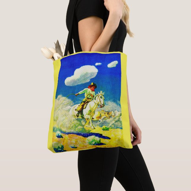 Tote Bag N. C. Wyeth (De près)