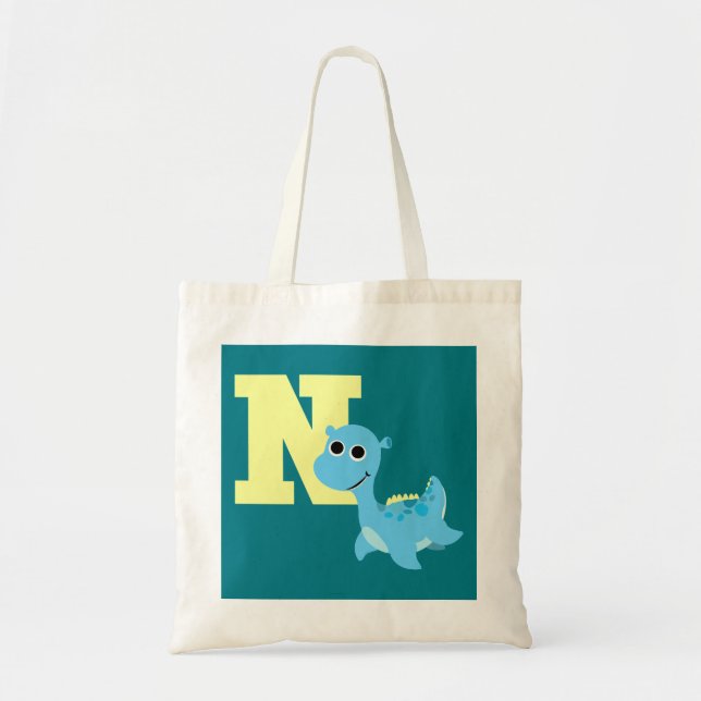 Tote Bag N est pour Nessie (Devant)