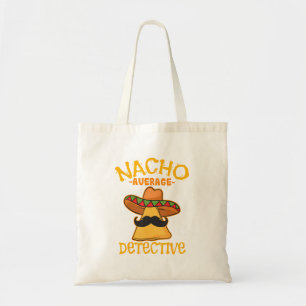 Tote Bag Nacho Détective Moyenne Enquêteur Informer Cin