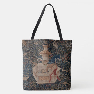 Tote Bag Narcisse au Puits, Tapisserie Médiévale