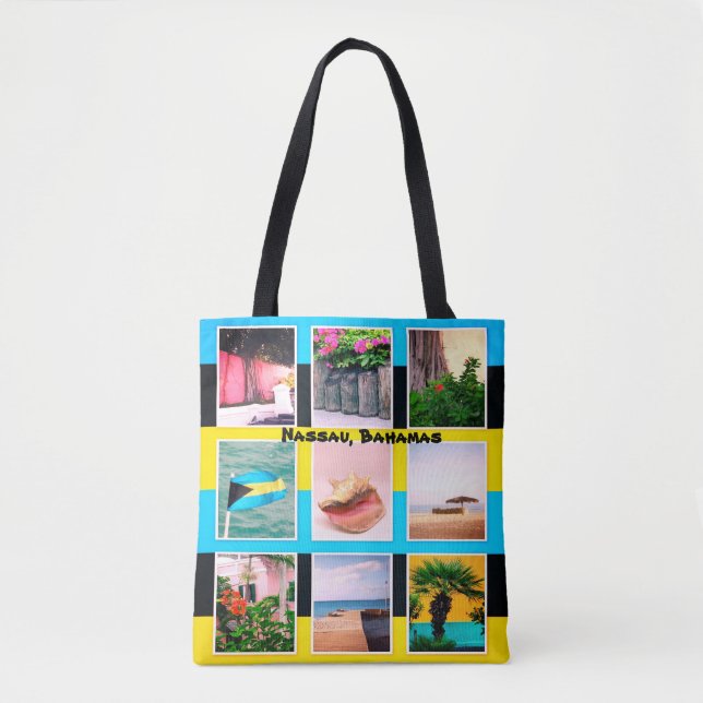 Tote Bag Nassau, Bahamas (Devant)