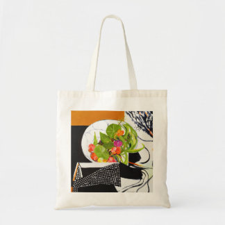 Tote Bag Nasturtiums sur Plateau
