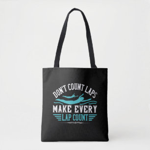 Tote Bag Natation - Faire compter chaque tour
