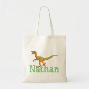 Tote Bag Nathan Funny Effrayant Velociraptor Dinosaur Art