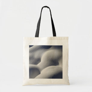 Tote Bag Nature Abstraite des monticules de neige mousseuse