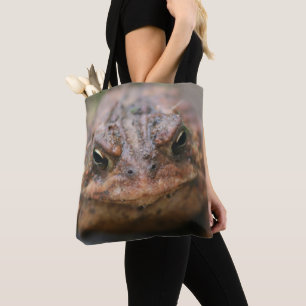 Tote Bag Nature animale du visage de crapaud