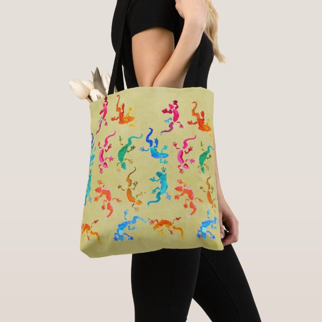 Tote Bag Nature écologique du gecko reptile (De près)