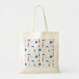 Tote Bag Nautical Collage