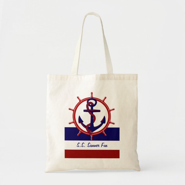 Tote Bag Nautique (Devant)