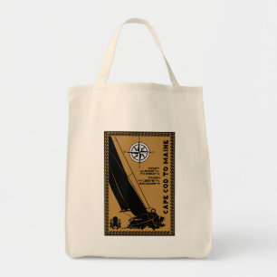 Tote Bag Naviguer de Cape Cod au Maine