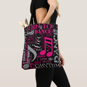 Tote Bag Né à Dance Pink ID277