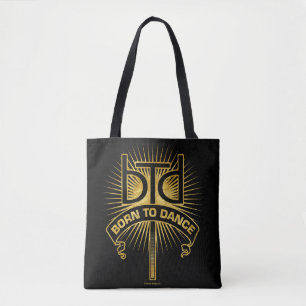 Tote Bag Né À La Danse (Or)