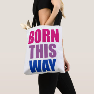 Tote Bag Né ainsi Bisexual Bi Pride LGBTQ