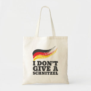 Tote Bag Ne donnez pas Schnitzel drapeau allemand Oktoberfe