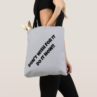 TOTE BAG NE FAIS PAS AVEC POUR ÇA MAINTENANT !