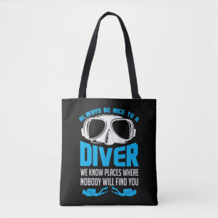 Tote Bag Ne Manquez Pas De Faire De La Plongée Sous-Marine