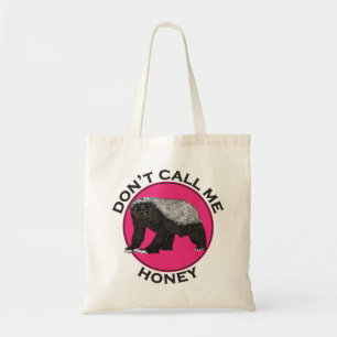 Tote Bag Ne m'appelez pas Chérie Mouvement féministe rose B