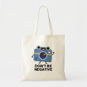 Tote Bag Ne pas être négatif amusant jeu de caméra