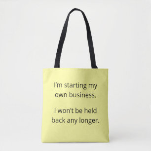 Tote Bag Ne sera pas retenu : Jaune clair