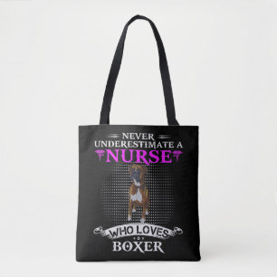 Tote Bag Ne sous-estimez jamais une infirmière qui conduit