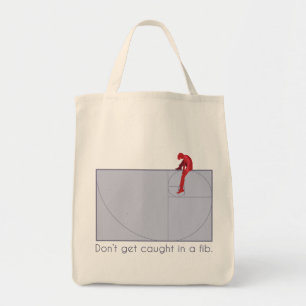 Tote Bag Ne vous faites pas attraper dans un bobard