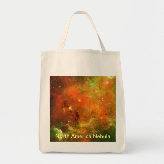 Tote Bag Nebula Amérique du Nord (Devant)
