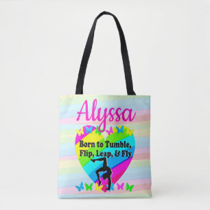 TOTE BAG NÉE POUR ÊTRE UNE REINE DE TUMBLING