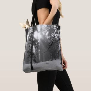 Tote Bag Neige d'hiver dans le parc national Kings Canyon