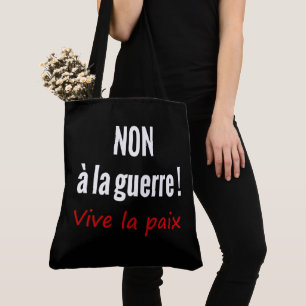 Tote Bag Nein zum Krieg Tasche