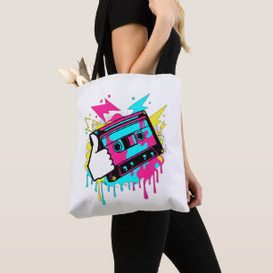Tote Bag Neon Funk Thumbs Up
