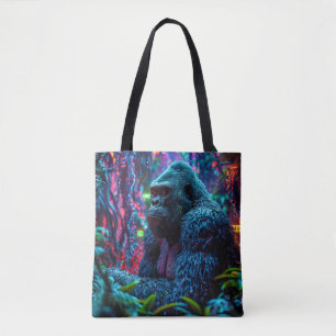 Tote Bag Neon Gorilla