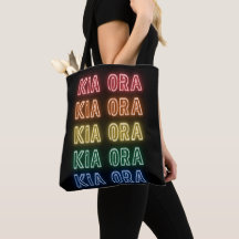 Néon Kia Ora Rainbow Pride Nouvelle-Zélande