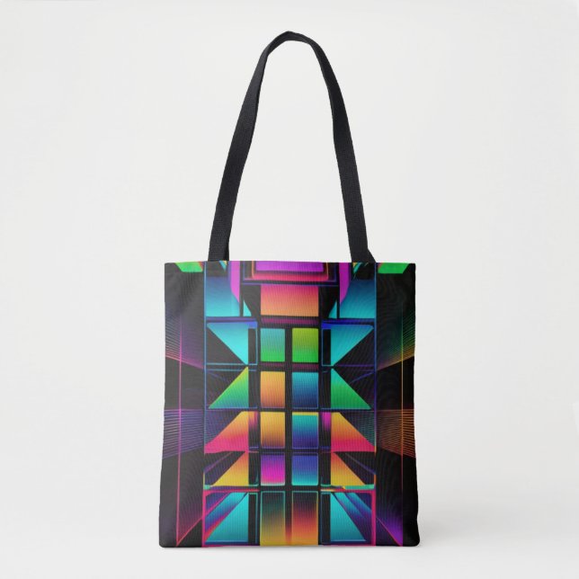 Tote Bag Neon Vibe Radiance 2 (Devant)