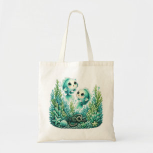 Tote Bag Neos Kawaii Zodiaque Poissons