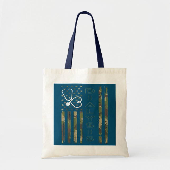Tote Bag Néphrologie de l'infirmière dialyse Maladie rénale (Devant)