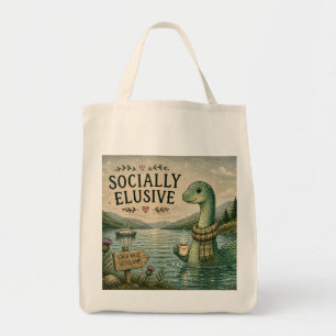 Tote Bag Nessie Cryptide Confortable Élusive Socialement Lo
